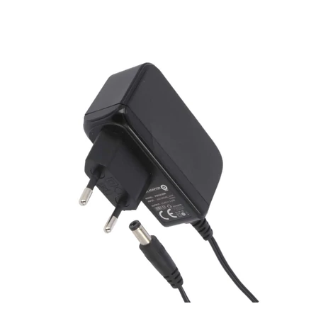 Napájací zdroj POS POS12150A, 12V/1,5A/18W, napájací adaptér, AC:CEE7/16. Napätie: DC: 2,1/5,5 (+)