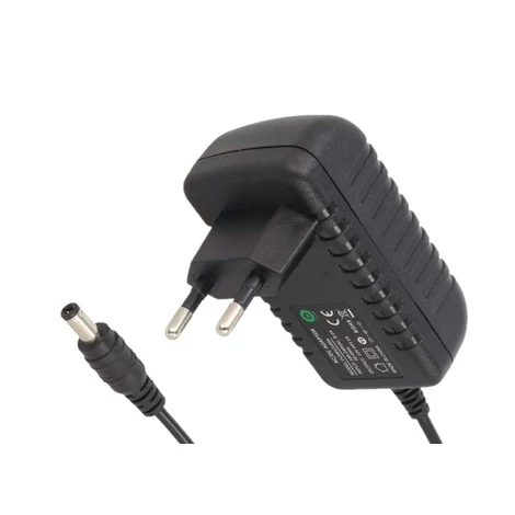 Napájací zdroj POS POSB05200A-2555, impulzný 5V/2A/10W, horizontálny adaptér, AC:CEE7/16. Napätie DC: 2,5/5,5 (+)