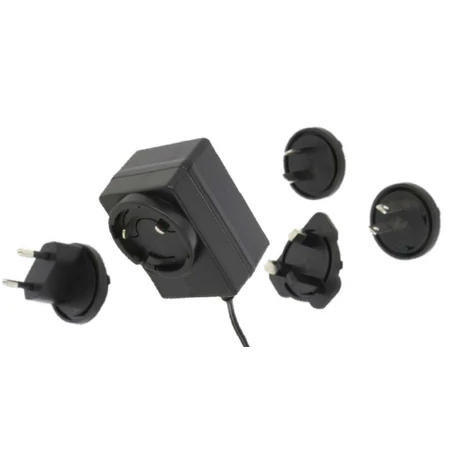 Napájací zdroj POS POSB24050A-E1/U1/U2/A3, POS(B) 24V/0,5A/12W, horizontálny adaptér, napájanie AC: EU/US/UK/AU. napájanie DC: 2,1/5,5 (+)