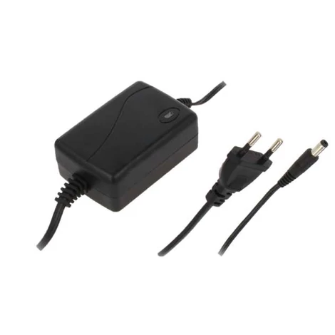 Napájací zdroj POS POSB12100D-2555, stolový 12V/1A/12W, stolový, AC: CEE 7/16, DC: 2,5/5,5 (+)