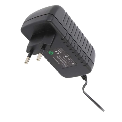 Napájací zdroj POS POSB24100A, POSB24100A, 24V/1A/24W, adaptér, AC:CEE7/16. Napätie: DC: 2.1/5.5 (+)