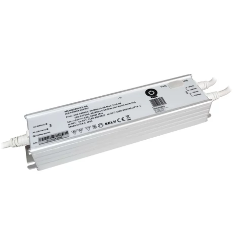 Napájací zdroj POS MCHQ320V12-GA, LED ovládač 12V/22A 264W CV, kovové puzdro, PFC, univerzálny AC vstup (max. 305VAC), nastaviteľné Uo/Io