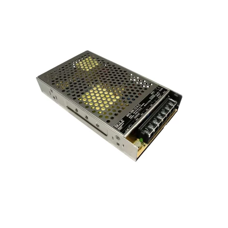 GLP MFS-200-12-HC, GLP: 12V/16.7A/200.4W tokozott tápegység, PFC, Uin = 85-305VAC / 120-430VDC, Fedél a sorkapocshoz