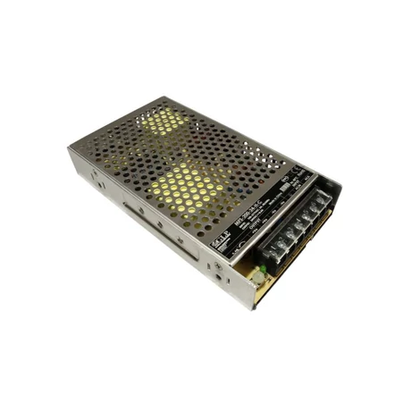GLP MFS-200-24-HC, GLP: 24V/8.4A/201.6W tokozott tápegység, PFC, Uin = 85-305VAC / 120-430VDC, Fedél a sorkapocshoz