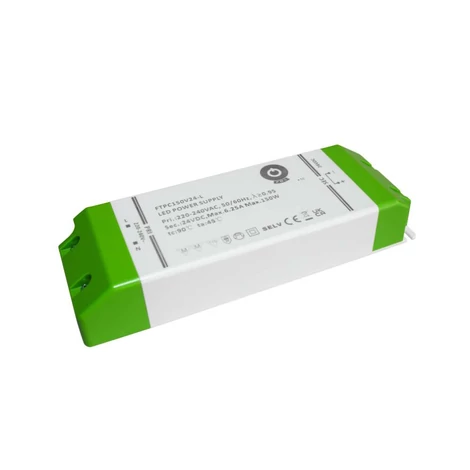 Napájací zdroj POS FTPC150V24-L, ovládač POS LED 24V/6,25A (150W) CV, kompaktné plastové puzdro, séria SSVL