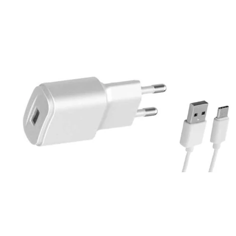 Napájací zdroj POS POS05200A-WH-USB-C, 5V/2A/10W, , napájací adaptér, AC:CEE7/16. DC: USB-C