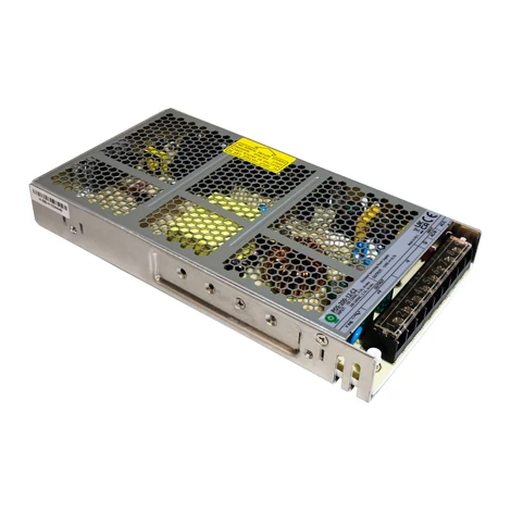 POS POS-200-12-C2, napájací zdroj POS série 12V/17A, zapuzdrený, nízkoprofilový