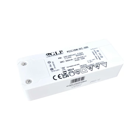 Napájací zdroj GLP PCC10W-DC-300, LED 10W/300mA/17-34VDC