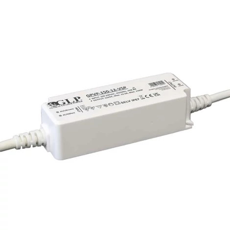 Napájací zdroj GLP GPVP-150-12-VSP, LED ovládač CV 12V/150W IP67 plastové puzdro PFC