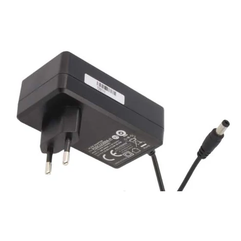 Tápegység POS POS24100A-H, POS24100A - adapter 24V/1A/24W, fekete, vízszintes, DC csatlakozó 2.1x5.5