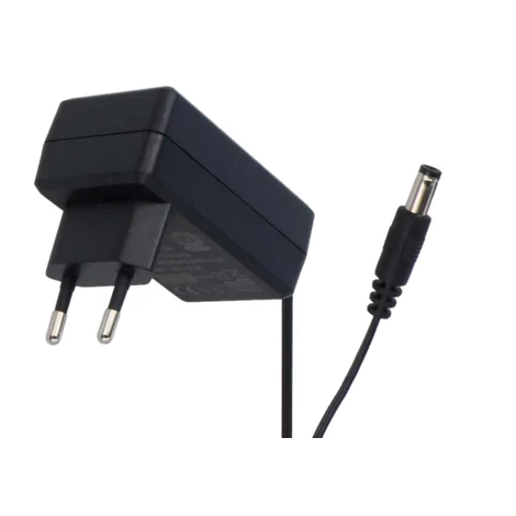 Napájací zdroj POS POS12200A-H, POS12200A-H, adaptér 12V/2A/24W, horizontálny, čierny, DC konektor 2,1x5,5