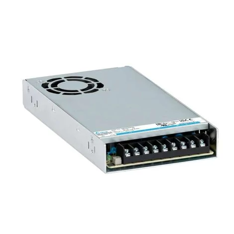 Tápegység DELTA PMR-24V320W1AT, Delta panelre szerelhető 24V/13.4A, PFC, alacsony profilú, kényszerített hűtés