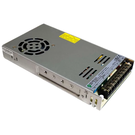 POS POS-350-48-C2, tápegység POS sorozat 48V/7.3A, tokozott, alacsony profilú