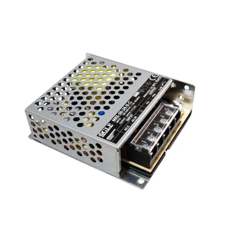 GLP MRS-50-05-UC, GLP: 5V/10A/50W tokozott tápegység, Uin = 85-264VAC / 120-373VDC, Fedél a sorkapocshoz