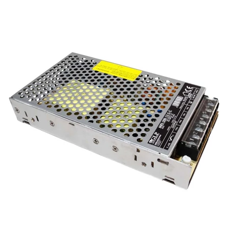 GLP MRS-200-12-SC, GLP: Zapuzdrený napájací zdroj 12V/17A/204W, Uin = 90-132VAC / 180-264VAC / 240-373VAC, Kryt pre svorkovnicu