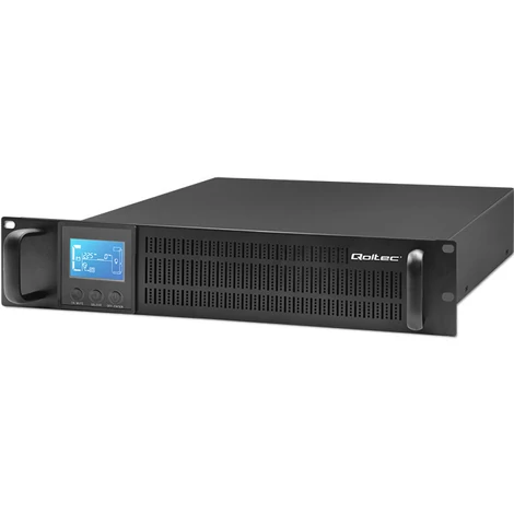 Sursă de alimentare neîntreruptibilă Qoltec UPS RACK | 1kVA | 800W | LCD