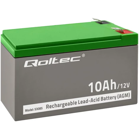 Qoltec AGM gélová batéria 12V 9Ah