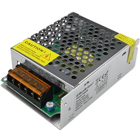 LED ovládač Qoltec IP20 | 60W | 12V | 5A