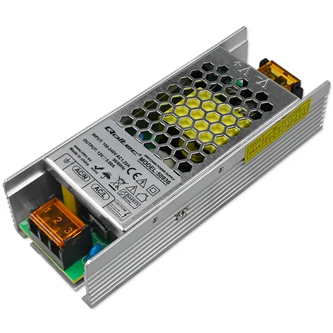 Qoltec LED ovládač IP20 60W | 12V | 5A | Tenké puzdro
