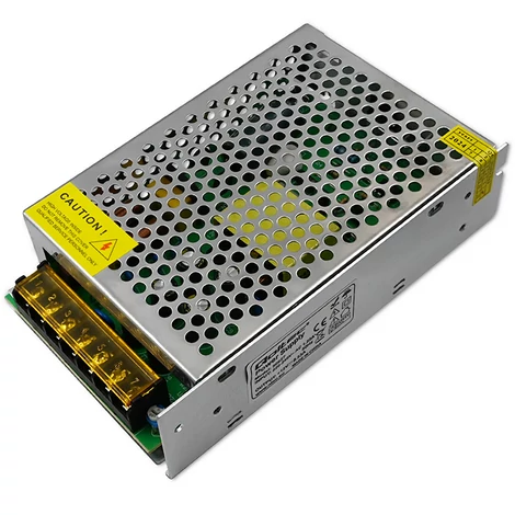 LED ovládač Qoltec IP20 | 100W | 12V | 8,3A | Hliník