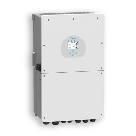 Deye 6kW 6000W 3 fázisú valós hibrid inverter 48V-os akkumulátorokhoz