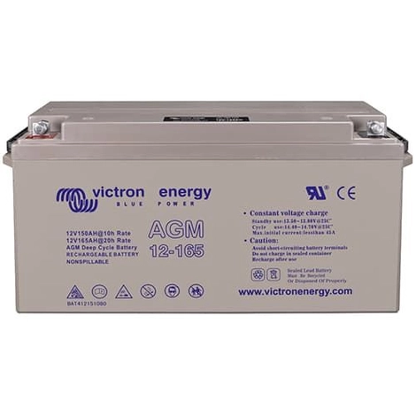 Victron Energy 12V/165Ah AGM Deep Cycle (M8) cyclic / solar battery