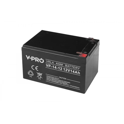 Volt Polska batéria AGM VPRO 12V 14Ah VRLA