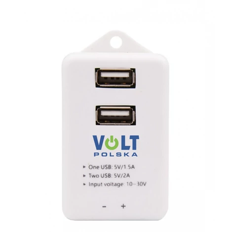 Volt Polska CYBER USB  -MPPT napelem töltésvezérlőhöz 10-30V, 20A/30A