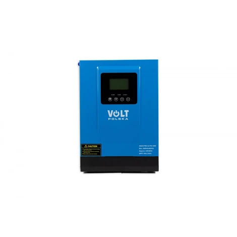 Volt Polska SINUS PRO ULTRA 4000 Napelem inverter Szigetüzemű MPPT Napelem töltő 24/230V (2000/4000W) 60A Tiszta színuszhullám