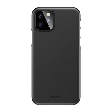 Baseus Wing Solid ultravékony tok iPhone 11 Pro Max Fekete (WIAPIPH65S-A01)