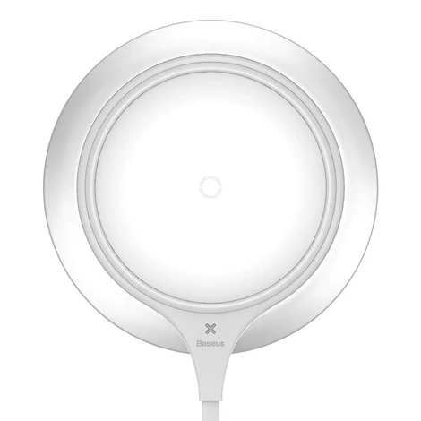 Baseus Metal Wireless Qi Wireless Charger 10W Silver/White (WXJS-S2)