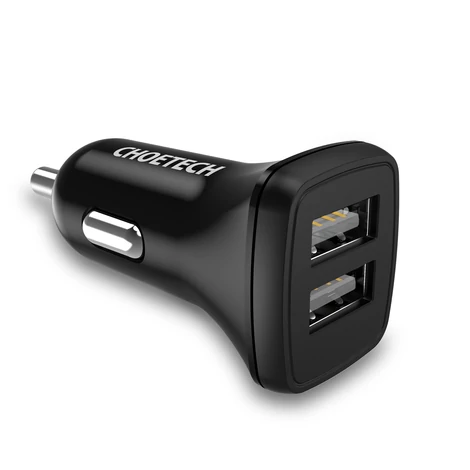 CHOETECH C0019 2 USB portos autós töltő