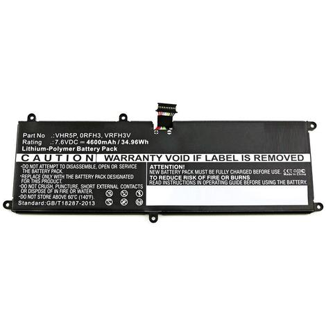 CoreParts Laptop Battery for Dell 26Wh Li-Pol 7.6V 3400mAh , Latitude 11 5175, Latitude 11 5179, Latitude 5175