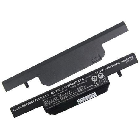 CoreParts Laptop Battery For Clevo 49WH 6Cell Li-ion 11.1V 4.4Ah, CLEVO/SAGER: CLEVO W670RC Series CLEVO W670RCW Series SAGER NP5673 Se