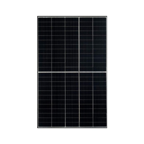 RISEN 400Wp napelem Fotovoltaikus Half Cut - fekete kerettel