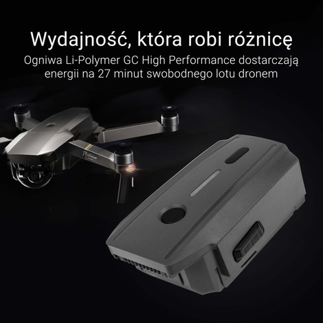 Green Cell Drone Battery for DJI Mavic Pro 11.4V 3830mAh 43.6Wh - GreenCell  - PowerX - Battery specialty store