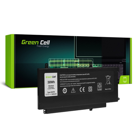BAttery Green Cell D2VF9 for Dell Inspiron 15 7547 7548 Vostro 14 5459