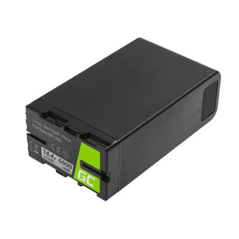 Green Cell Digitális kamera akkumulátor BP-U90 BP-U60 BP-U30 Sony 6600mAh 95Wh 14.4V