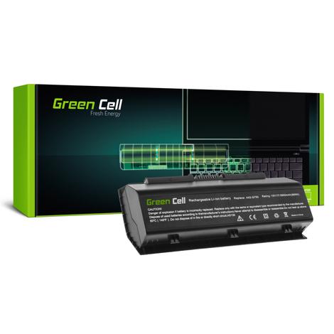 Green Cell A42-G750 Battery for Asus G750 G750J G750JH G750JM G750JS G750JW G750JX G750JZ / 15V 5900mAh