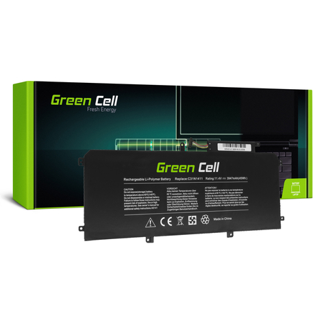 Green Cell Battery C31N1411 for Asus ZenBook UX305C UX305CA UX305F UX305FA