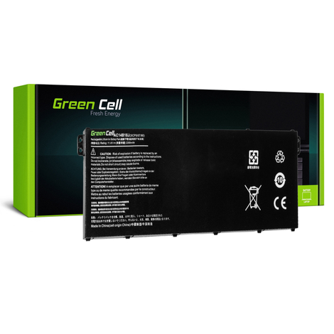 Green Cell Battery for Acer Aspire E 11 ES1-111M ES1-131 E 15 ES1-512 / 11,4V 2200mAh