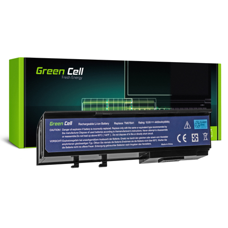 Green Cell Battery for Acer TravelMate 2420 3300 4520 4720 / 11,1V 4400mAh
