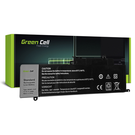 Green Cell Laptop akkumulátor Dell Inspiron 11 3147 3148 3152 3153 3157 3158 13 7347 7348 7352 7353 7359 15 7558 7568