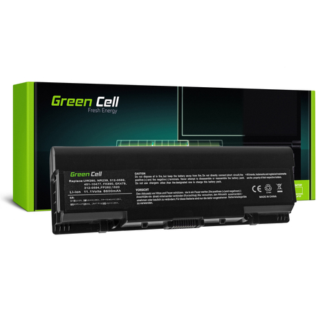 Green Cell Battery for Dell Inspiron 1500 1520 1521 1720 Vostro 1500 1521 1700L / 11,1V 6600mAh