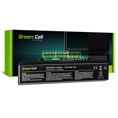 Green Cell Battery for Dell Inspiron 1525 1526 1545 1546 PP29L PP41L / 14,4V 2200mAh