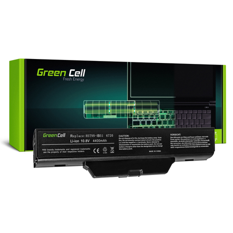 Green Cell Battery for HP 550 610 HP Compaq 6720s 6820s / 11,1V 4400mAh