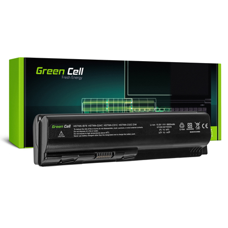 Green Cell Battery for HP DV4 DV5 DV6 CQ60 CQ70 G50 G70 / 11,1V 8800mAh