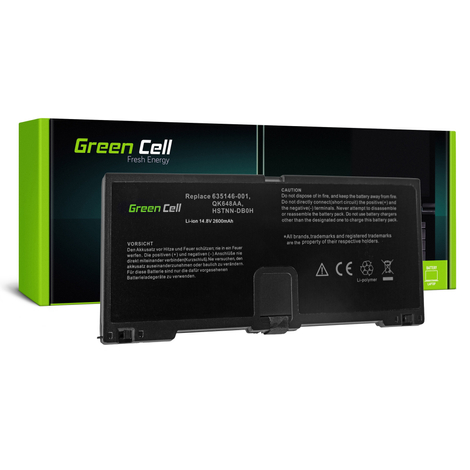 Green Cell Battery for HP ProBook 5330m 14.8V / 14,4V 2600mAh