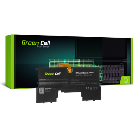 Green Cell Laptop akkumulátor BF04XL HSTNN-LB8C HP Spectre 13-AF 13-AF000NW 13-AF001NW 13-AF002NW 