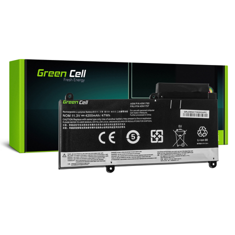 Green Cell Battery for Lenovo ThinkPad E450 E450c E455 E460 E465 / 11,3V 4200mAh